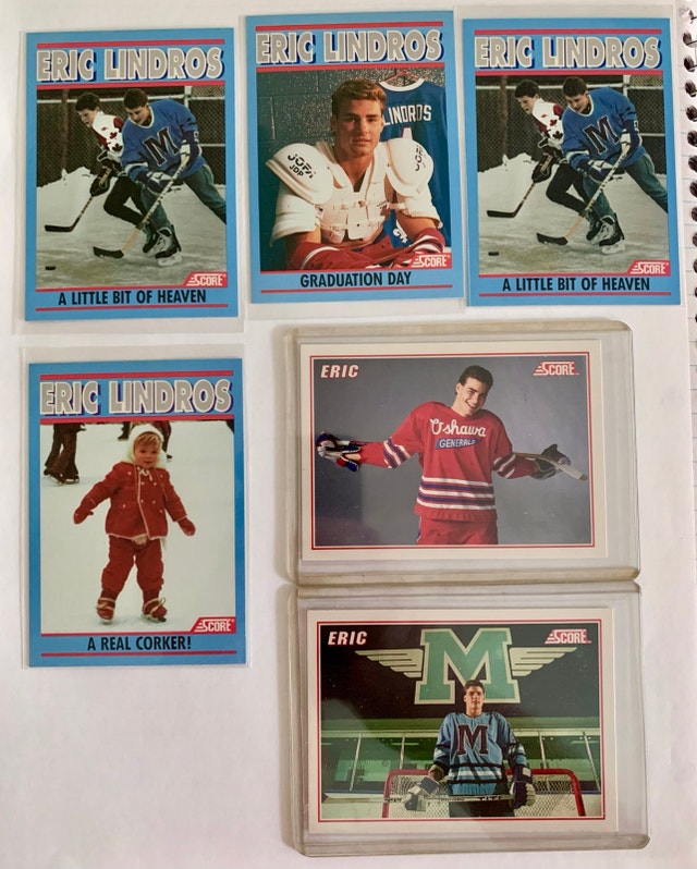 Eric Lindros Hockey Card Collection - photo 5