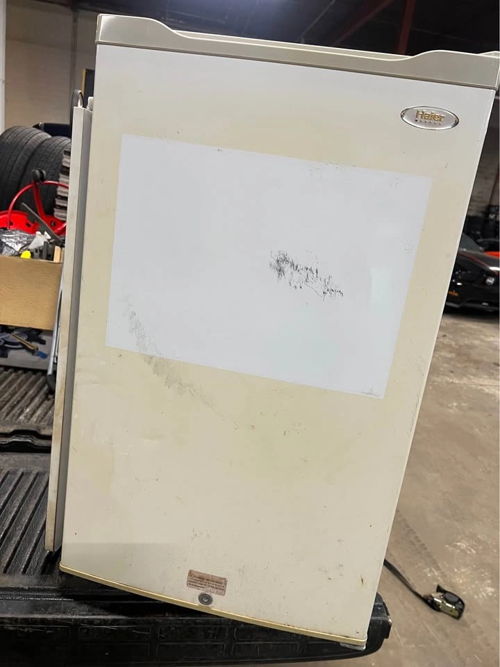 Mini Fridge with Fold-Out Table - photo 3