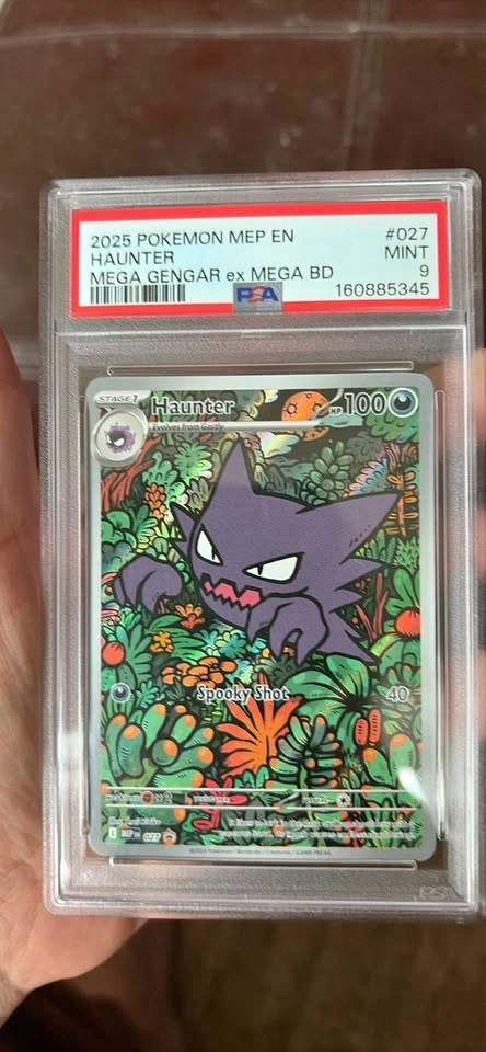 PSA 9 2025 Pokemon en hauter mega gengar ex
