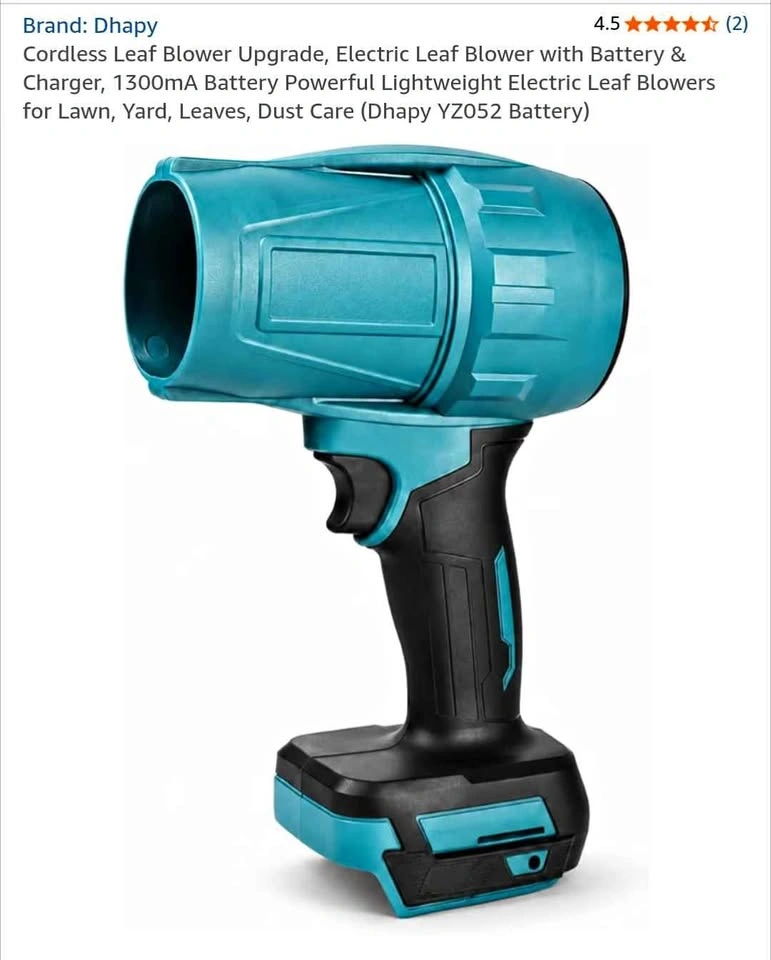 Compact Battery Powered Leaf Blower - New