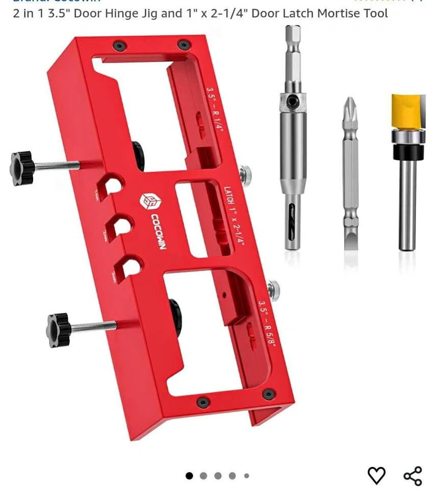 Door Hinge Jig - New