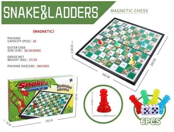 SNAKE AND LADDERS MAGNETIC - photo 2