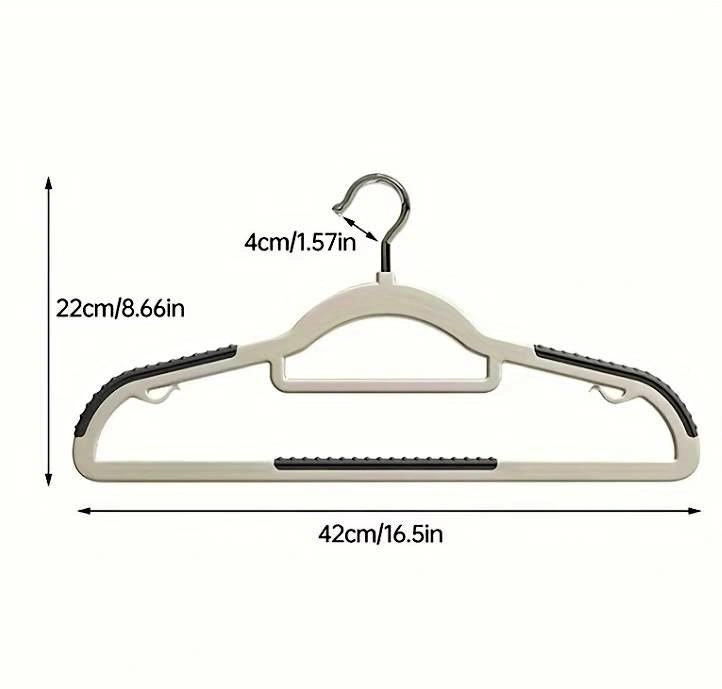 40pcs Hangers - Non-Slip 360° Swivel Hooks