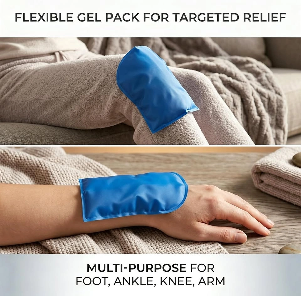 Cold Therapy Reusable Gel Socks for Foot and Heel Pain - photo 4