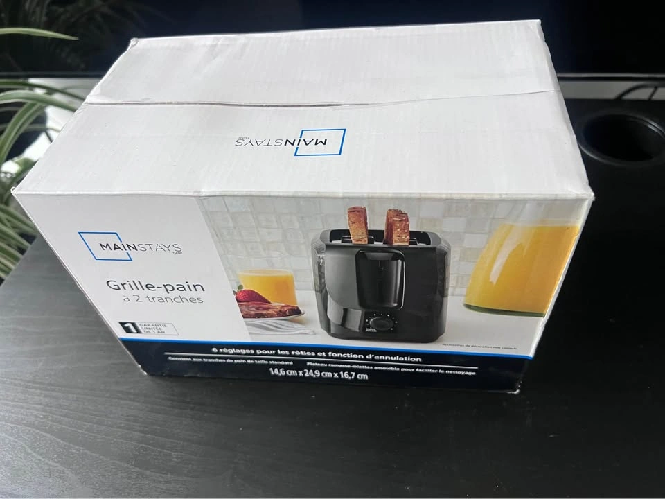 Mainstays 2-Slice Toaster (Brand New-Unopened) - photo 2