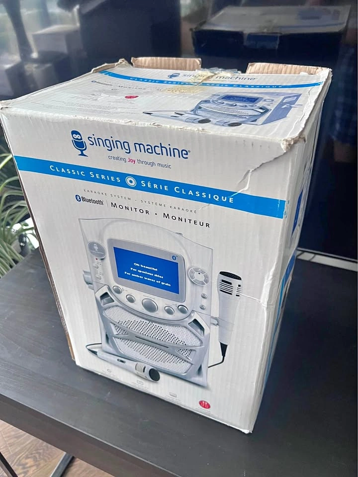 Singing Machine Classic Series Karaoke System with Bluetooth
