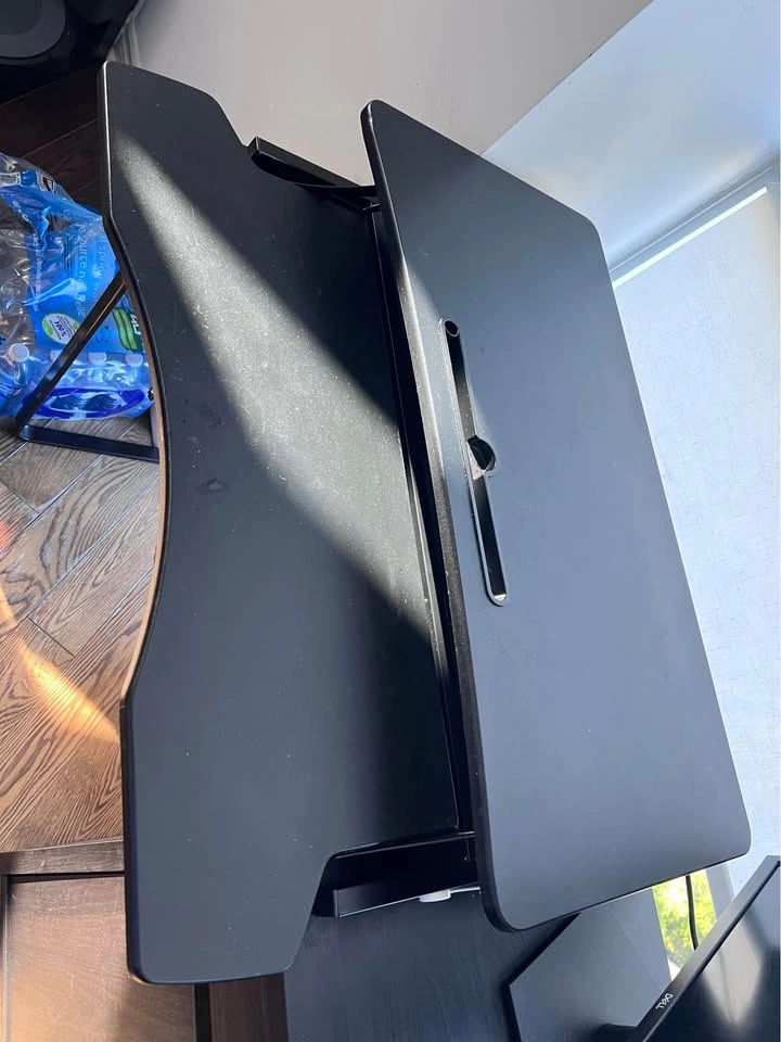 Black Standing Desk Converter (Price negotiable) - photo 5