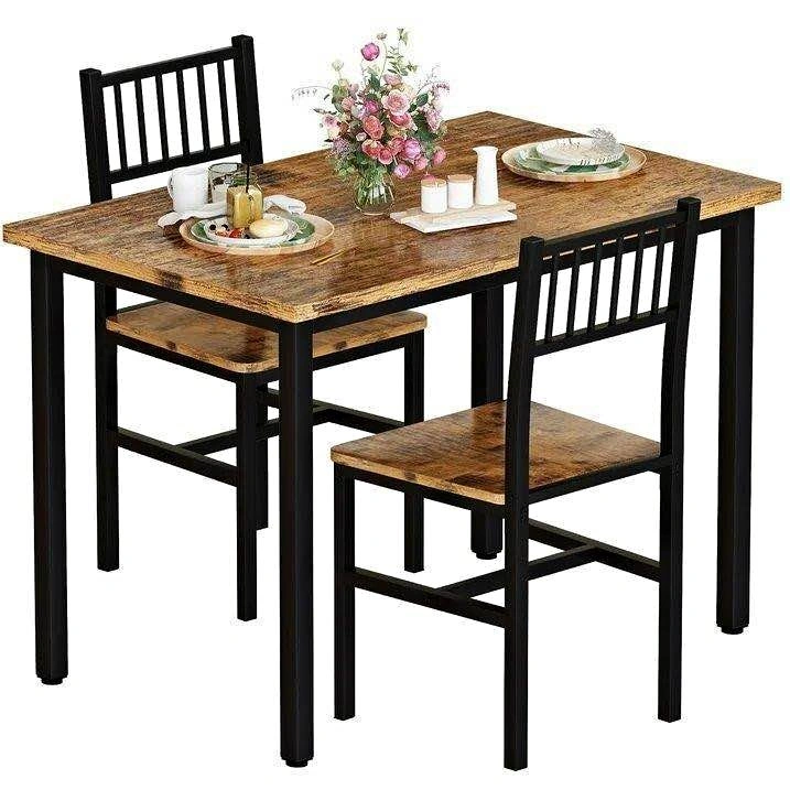 New Dining Table with 2 Chairs - Delivery Available