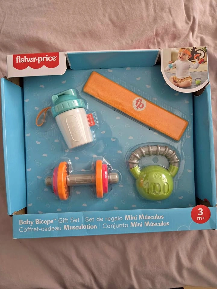 Baby weights toy 3 months
