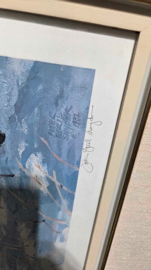 Large vintage frame, Peter Etril Snyder image indicator(2)