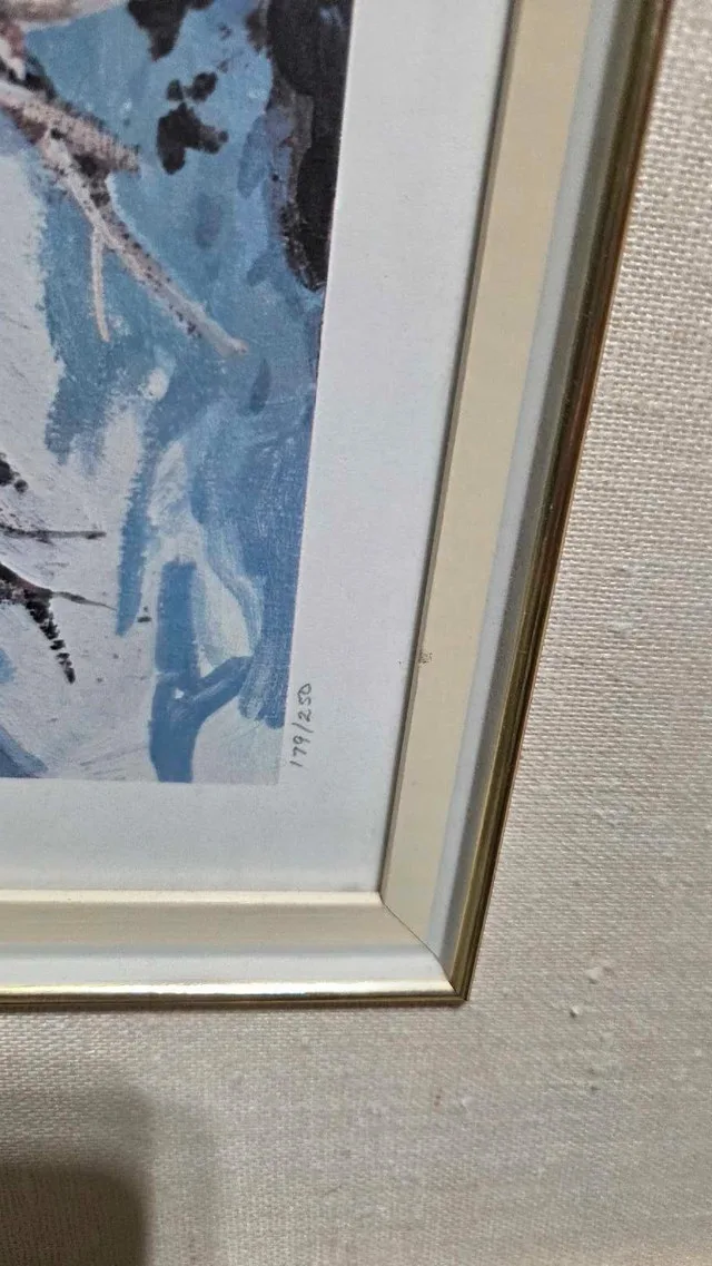 Large vintage frame, Peter Etril Snyder image indicator(3)