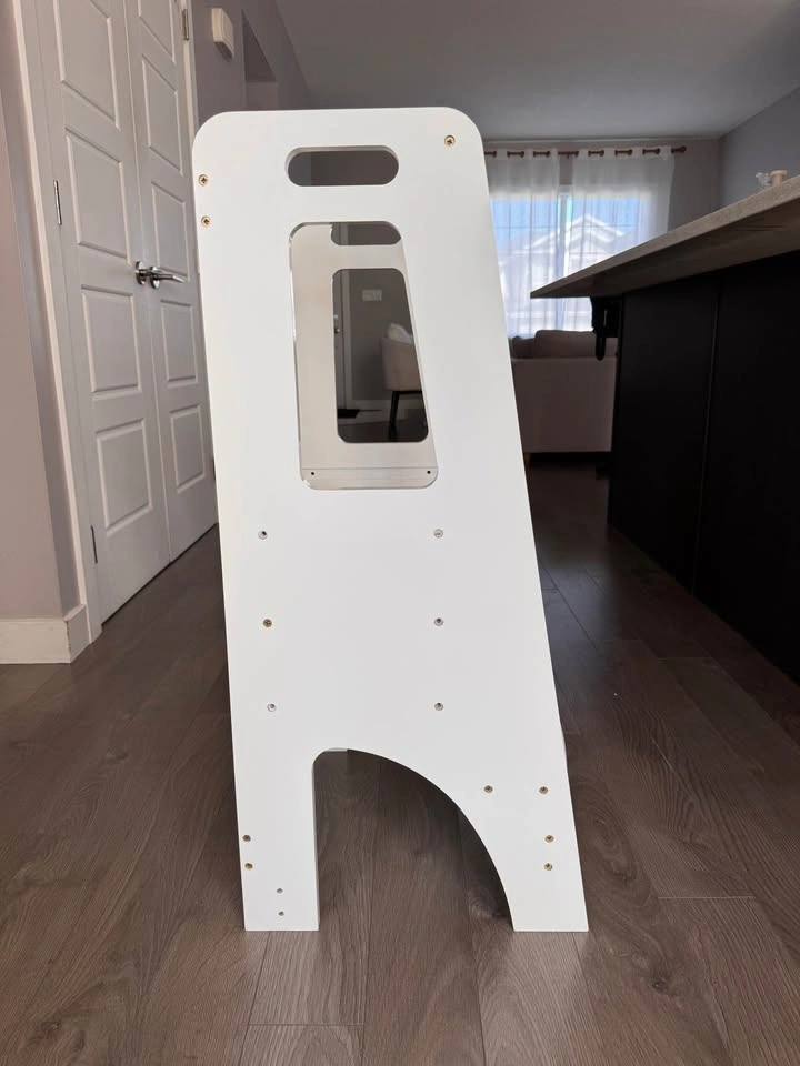 White Toddler Learning Tower Kitchen Helper Stool - photo 3