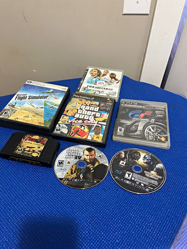 PlayStation Mixed Video Game Lot PS2 PS3 PC N64