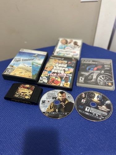PlayStation Mixed Video Game Lot PS2 PS3 PC N64 - photo 3