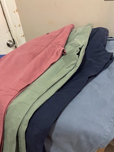 GAP Men’s Lot of 4 Chino Pants 40x32 Cotton Solid Multicolor - photo 2
