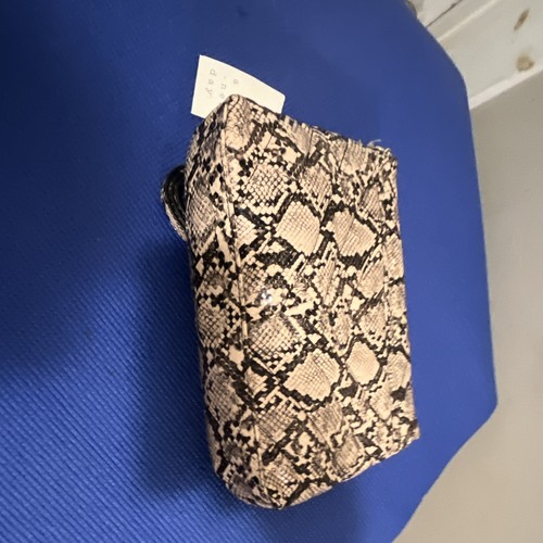 Women's Beige/Black Snake Animal Print Clutch Wristlet - photo 2