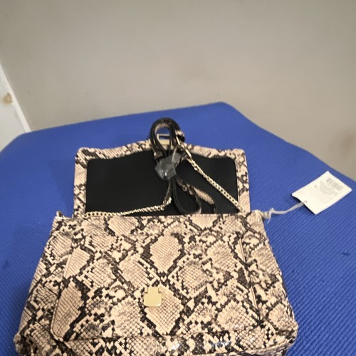 Women's Beige/Black Snake Animal Print Clutch Wristlet - photo 3
