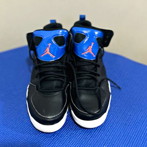 Air Jordan Flight Club 91 Black Royal Orange