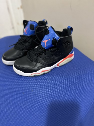 Air Jordan Flight Club 91 Black Royal Orange - photo 3