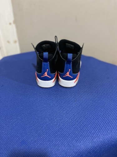 Air Jordan Flight Club 91 Black Royal Orange - photo 4
