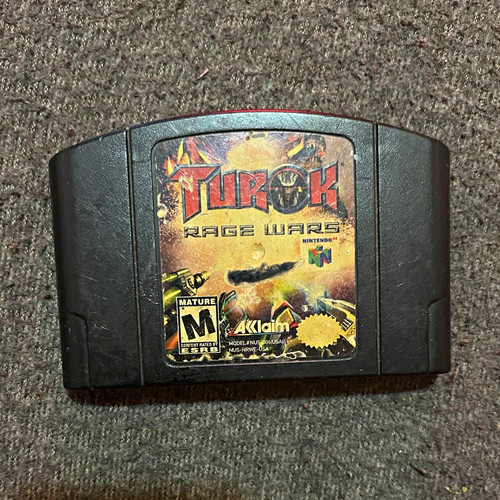 Acclaim Turok: Rage Wars Nintendo 64 N64 Turok Series