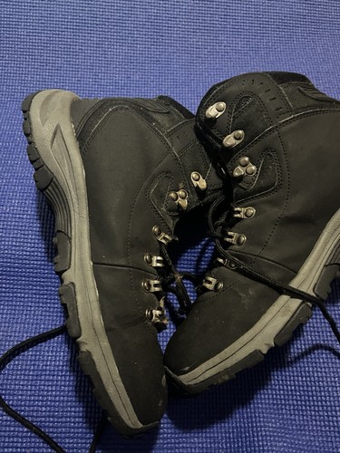 Ozark Trail Mens Lace-Up Hiking Boots Black/Gray US 7 M - photo 2