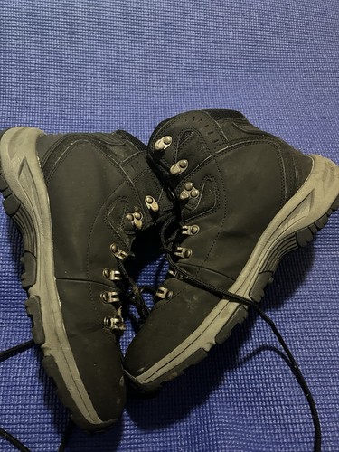 Ozark Trail Mens Lace-Up Hiking Boots Black/Gray US 7 M - photo 4