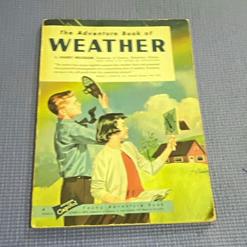 The Adventure Book of Weather Golden Press 1957