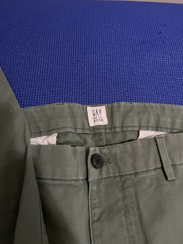 GAP Gap for Good Men’s Green Slim Twill Chino Pants 34x32 - photo 4
