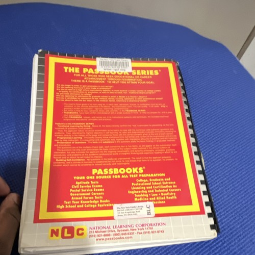 National Learning Corp AFT/ASVAB Armed Forces Tests Passbooks St - photo 2