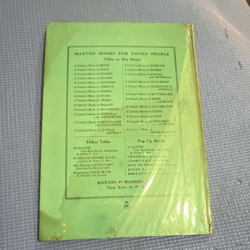 Maxton Books A Child's Book of Mountains & Volcanoes HC 1959 - photo 2