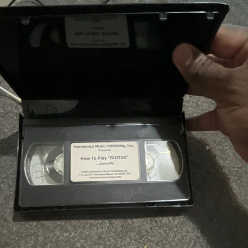Harmonica Music Publishing How To Play Guitar...instantly VHS +1 - photo 3