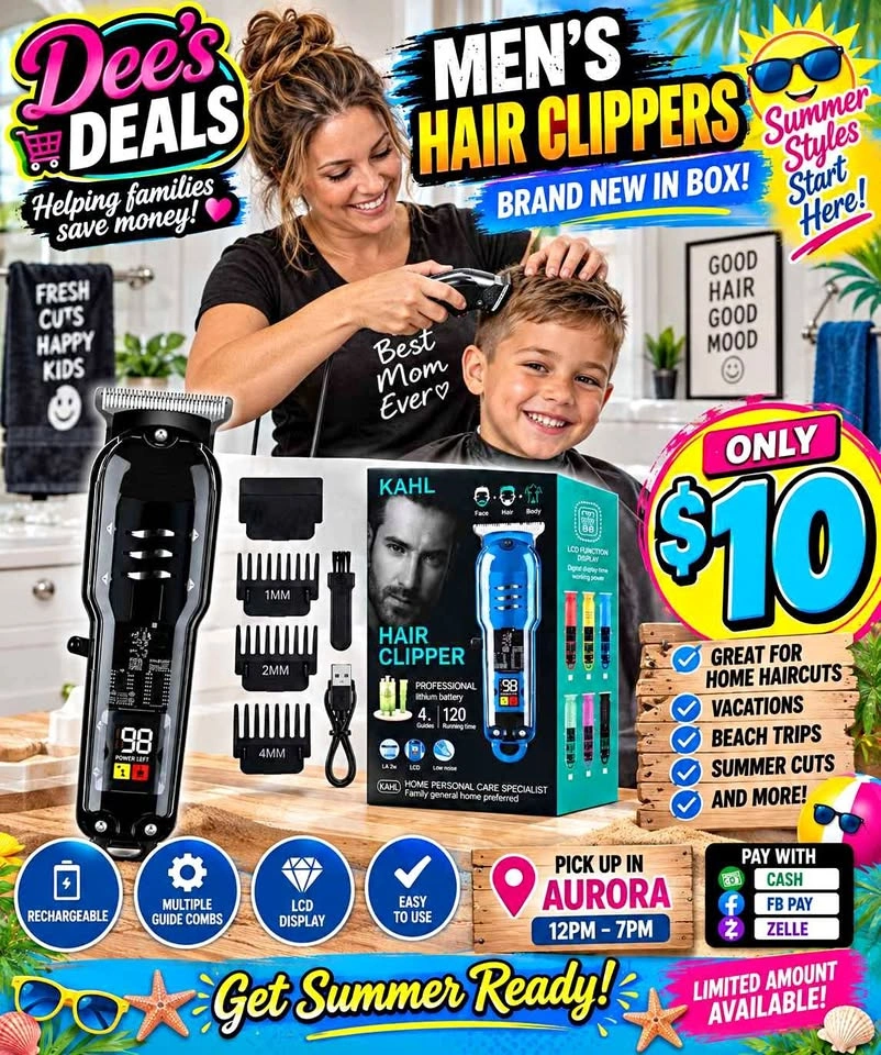 Hair Clipper Trimmer BRAND NEW IN BOX ONLY $10
