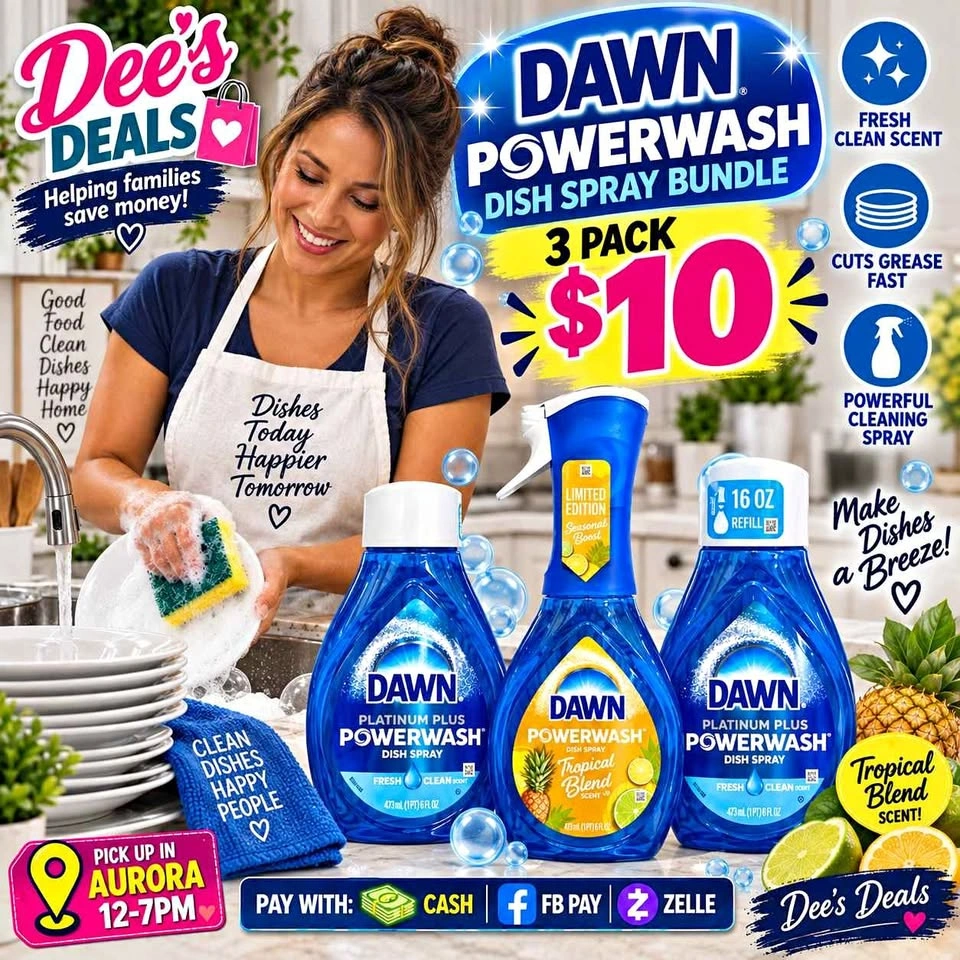 Dawn Powerwash Bundle $10
