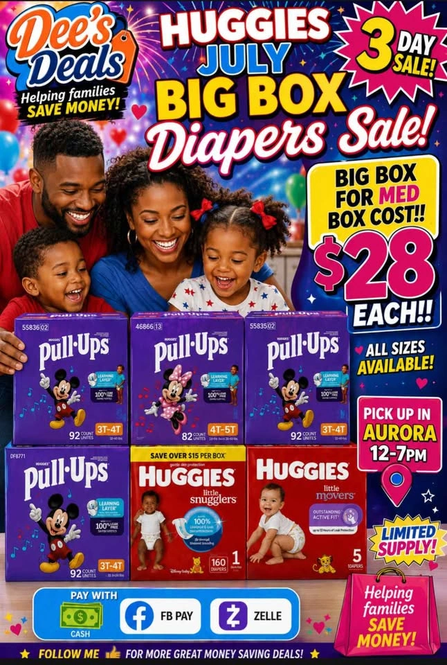 Big box Pull Ups $28 - photo 2