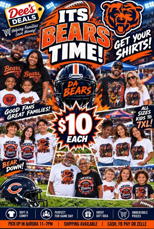 Bears Shirts Sizes to 7XL! - photo 2