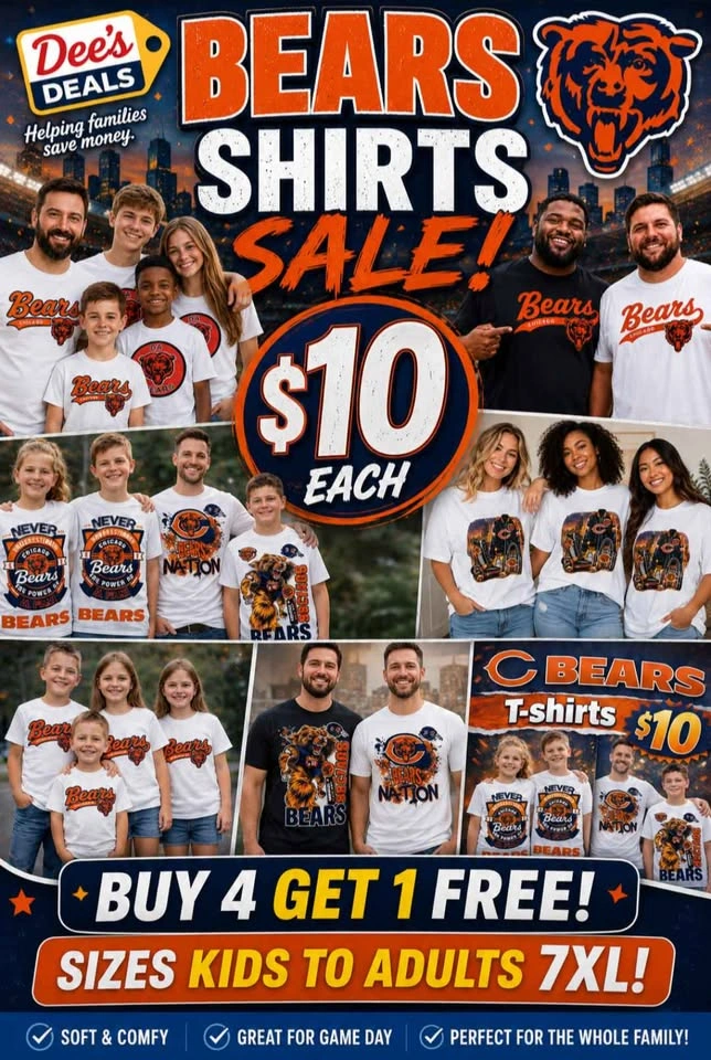 Bears Shirts Sizes to 7XL! - photo 4
