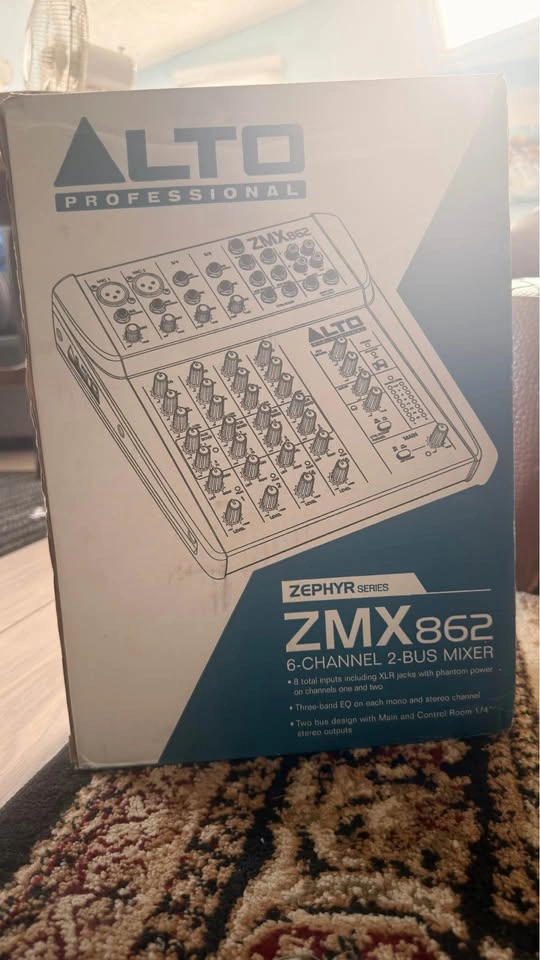Alto Mixer + Shure Beta 58A Microphone set - photo 2