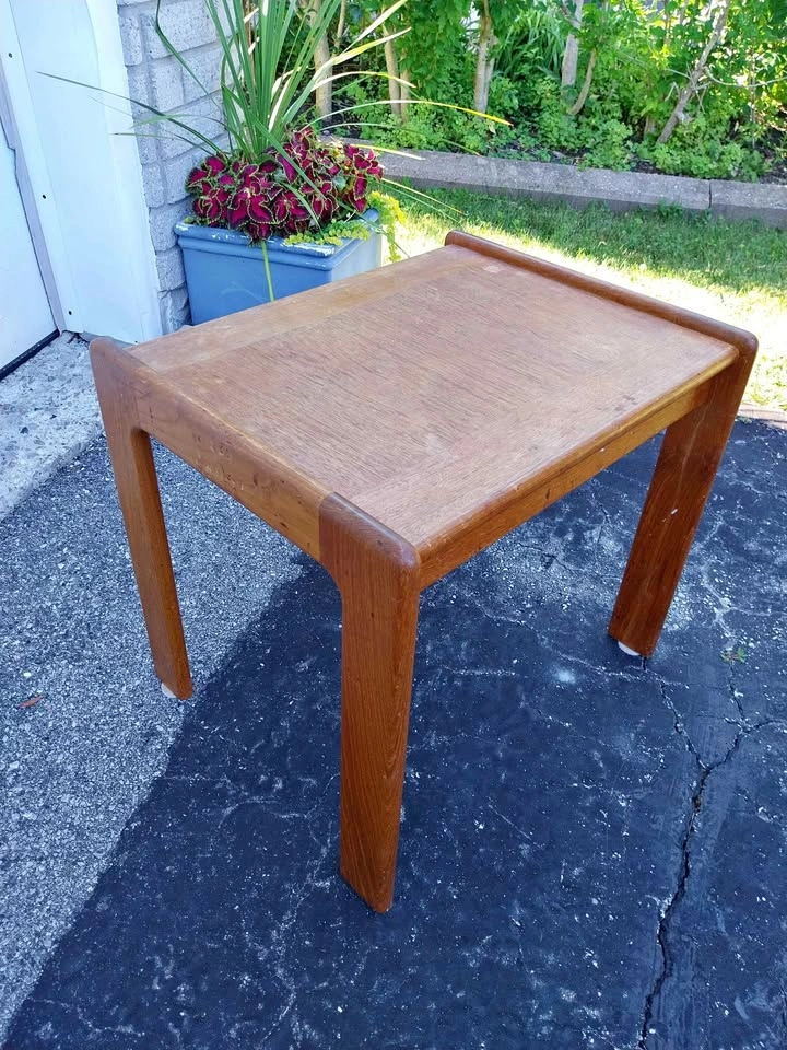 Vintage Danish Teak MCM Side Table