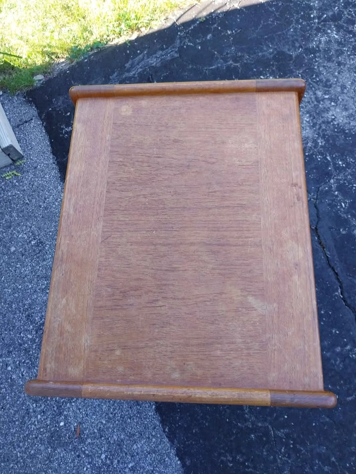 Vintage Danish Teak MCM Side Table - photo 3