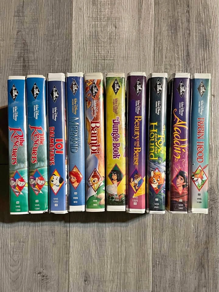 Disney VHS movies