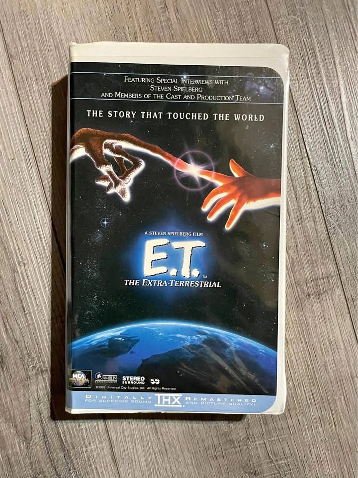 E. T. VHS