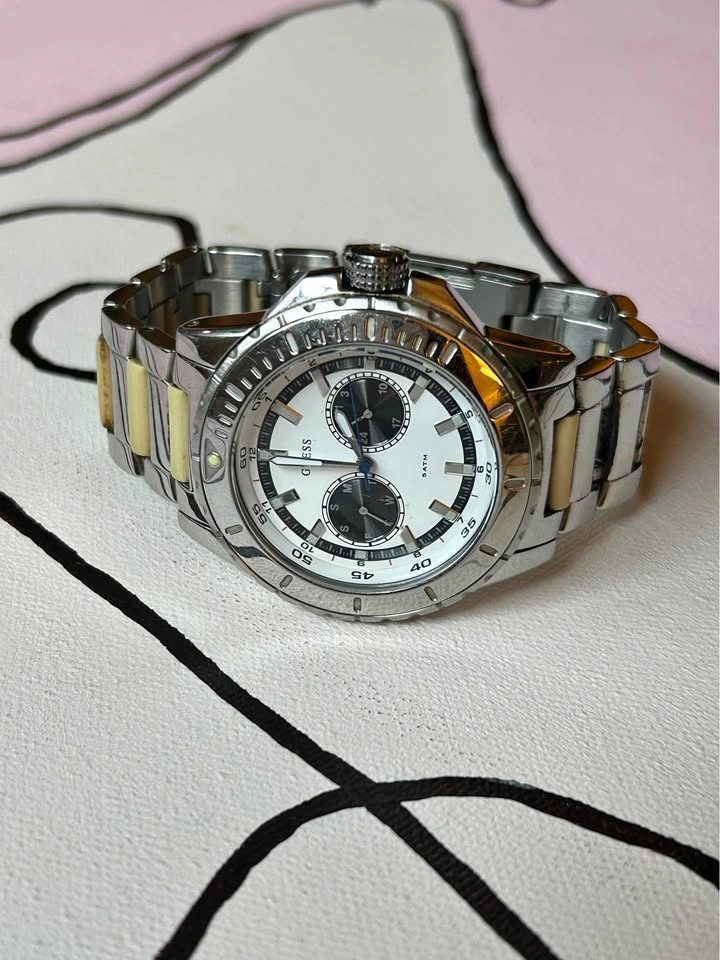 Guess Men's Watch U15021g2 Stainless Steel 43mm