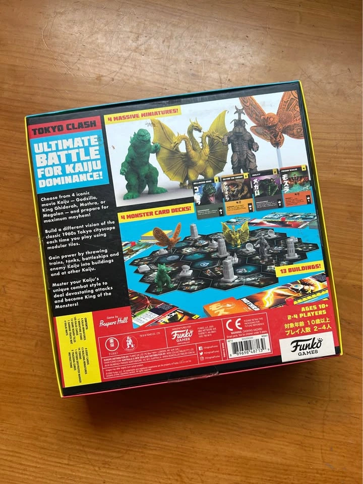 Godzilla Tokyo Clash Strategy Board Game Funko - photo 2