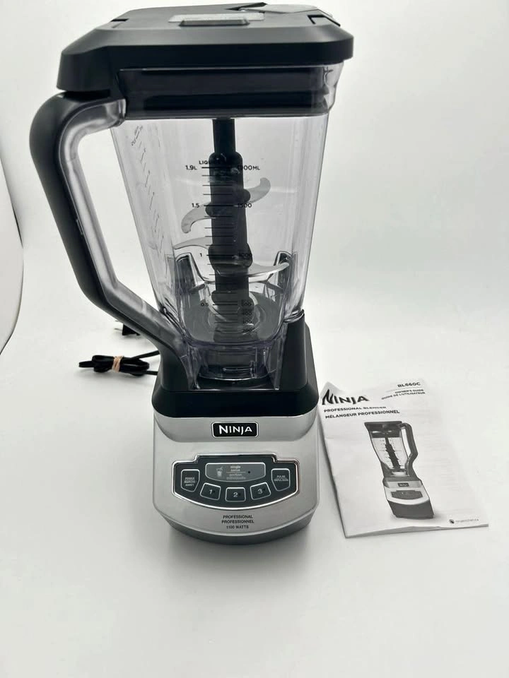 Ninja Professional BL660C 1100W Blender 72oz – Unused Open Box