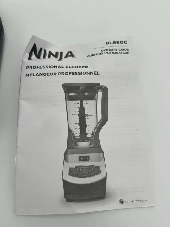 Ninja Professional BL660C 1100W Blender 72oz – Unused Open Box - photo 4