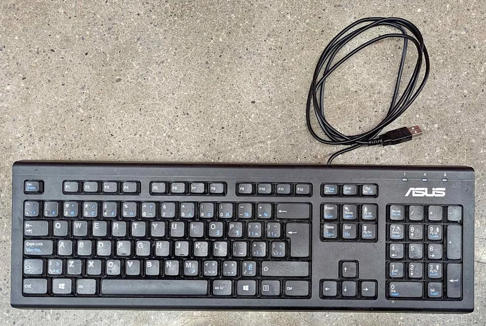 Asus Brand, Windows Compatible, Wired Computer Keyboard