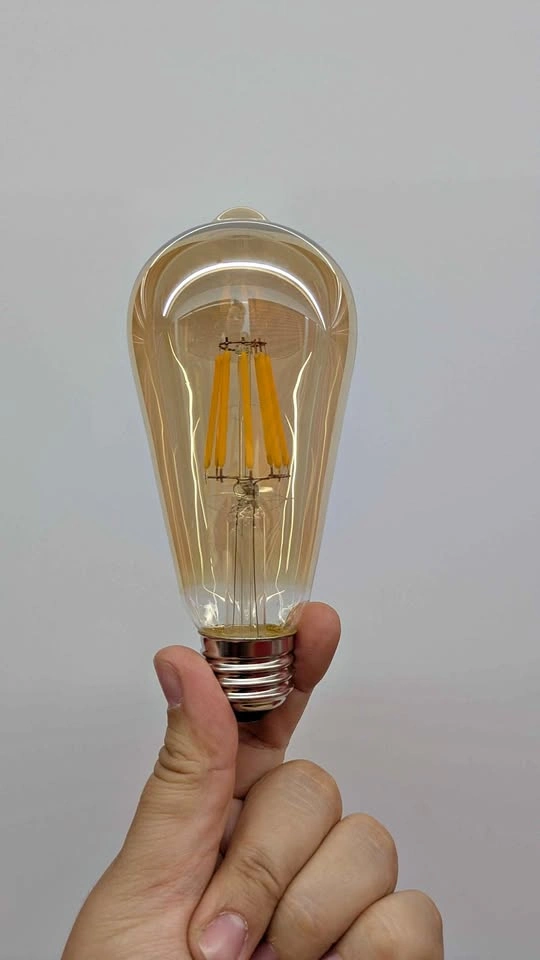 LED Antique Edison Bulbs - Amber (Priced Per Bulb)