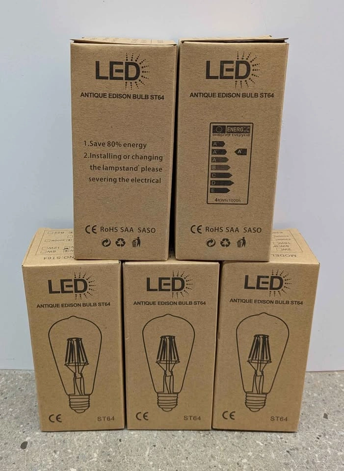 LED Antique Edison Bulbs - Amber (Priced Per Bulb) - photo 2
