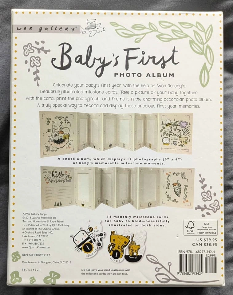 Baby's First Photo Album (Accordion Style) - photo 2
